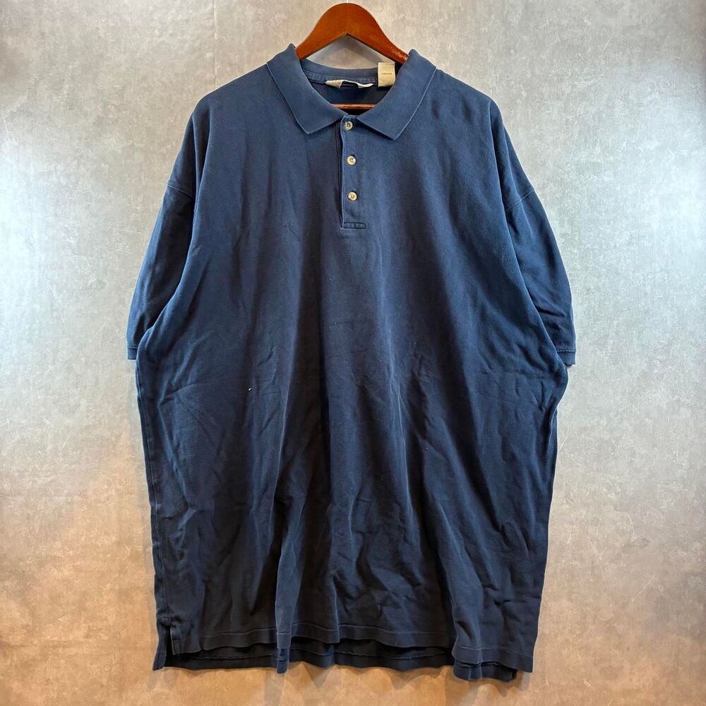 Eddie-bauer Men's Navy and Blue Polo-shirts